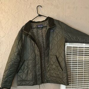 Size XL Patagonia Jacket with Floral Lining